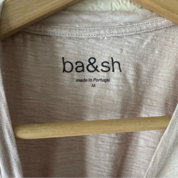 BA&SH Paris Vadim Graphic Heart T-shirt with imprint - Picture 3 of 4